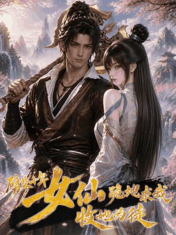 豌豆漫画_劈柴十年女仙跪地求我收她为徒封面在线看